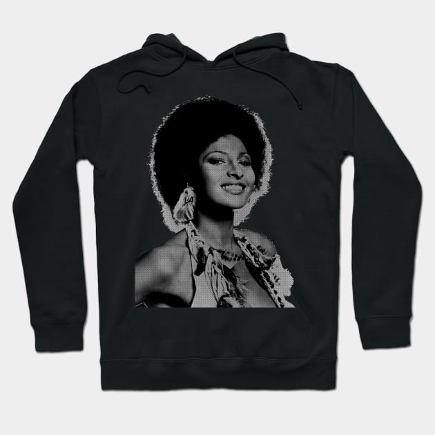 Vintage Pam Grier Hoodie by Unfluid